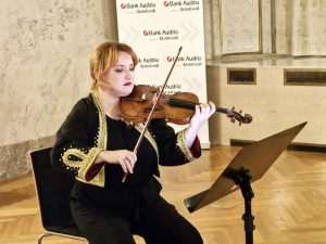 MALI JUBILEJ: U Beču završen 5. CRO-ArT festival. Velika potpora BiH - zemlje partnera Andrea Nikolic, violinistica i ravnateljica Festivala/ Foto: S. Herek
