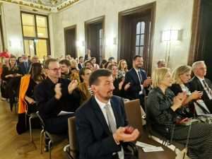 MALI JUBILEJ: U Beču završen 5. CRO-ArT festival. Velika potpora BiH - zemlje partnera Veleposlanik BiH S. Bencun/ Foto: S. Herek
