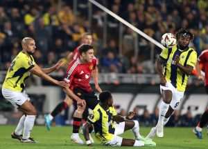 Detalj s utakmice Fenerbahcea i Manchester United / Foto: Anadolu