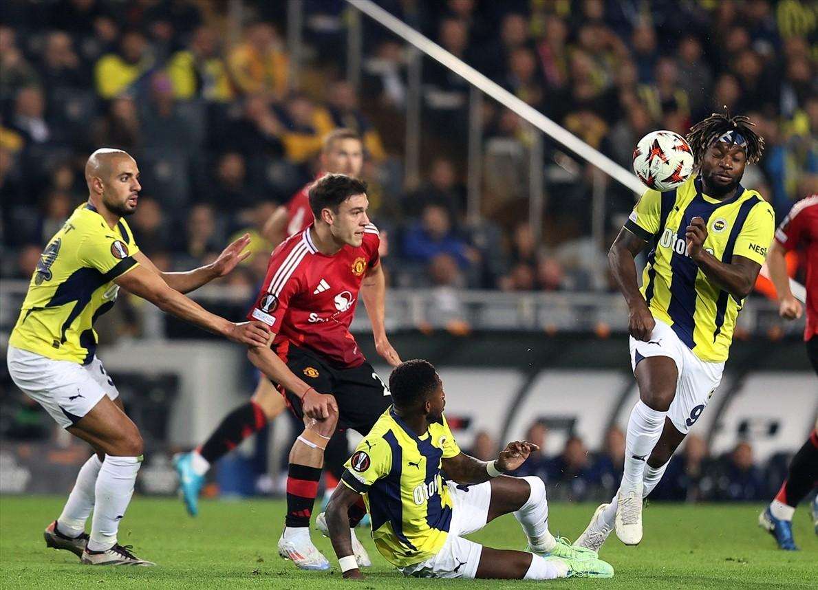 Detalj s utakmice Fenerbahcea i Manchester United / Foto: Anadolu