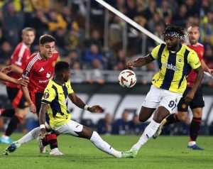 Detalj s utakmice Fenerbahcea i Manchester United / Foto: Anadolu