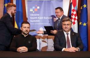 Volodimir Zelenskij i Andrej Plenković / Foto: Hina