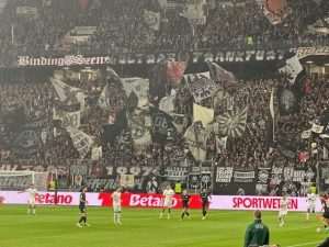 Detalj s utakmice Eintracht Frankfurt RFS Riga / Foto: Fenix ( SIM)