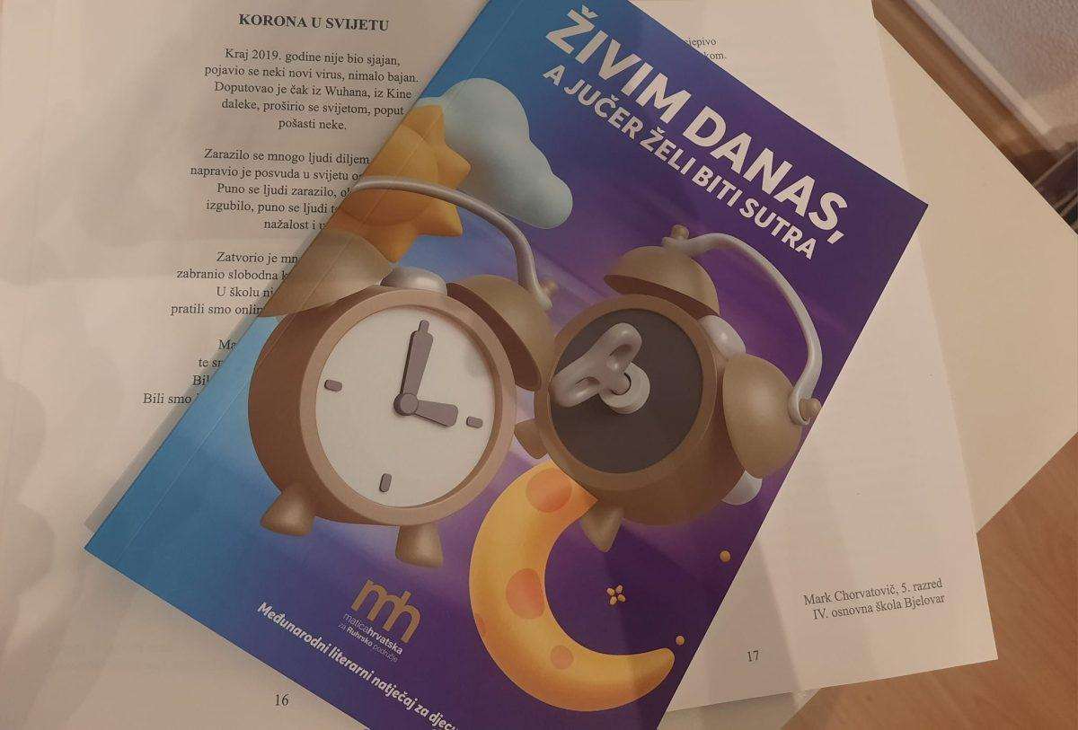 DJECA IZ HRVATSKE I ISELJENIŠTVA: Nešto je ipak bilo dobro, obitelji je zbližilo… Naslovnica knjige "Živim danas, a jučer želi biti sutra" / Foto: Fenix (MD)