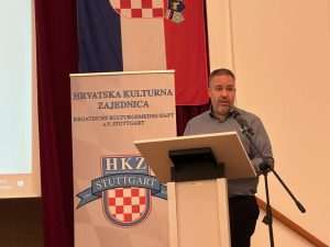 40 GODINA HKZ STUTTGART: Zrinko Jurić dirljivim riječima govorio o borbi za hrvatski identitet u Njemačkoj