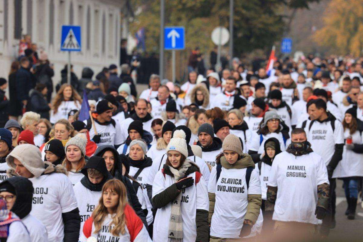 Obilježavanje Dana sjećanja na žrtvu Vukvara / Foto: Hina