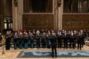 HRVATSKI BOŽIĆ U KÖLNSKOJ KATEDRALI: Božićni koncert renomiranog hrvatskog komornog zbora „Ivan Filipović“ Božićni koncert Komornog zbora Ivan Filipović u Kölnskoj katedrali/ Foto: Zvonko Bosnić