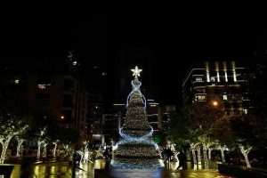 Predbožićna atmosfera u Bejrutu / Foto: Anadolu