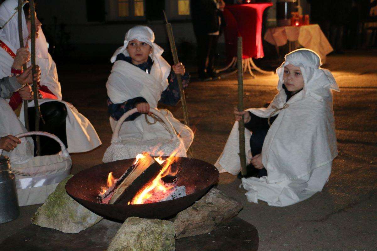 Prije božićne večere upriličen je igrokaz / Foto: Fenix (MD)