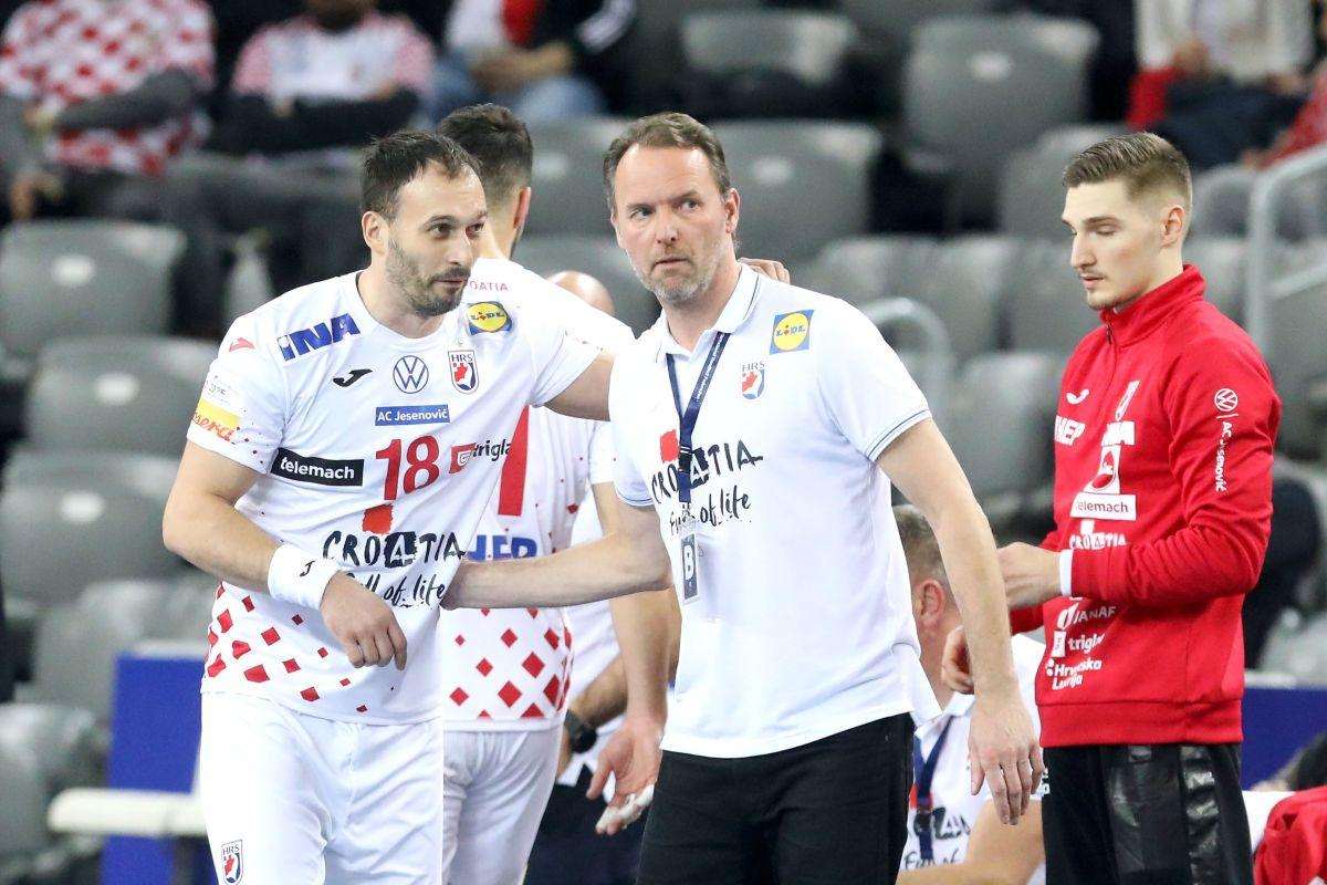 Dagur Sigurdsson i Igor Karačić / Foto: Hina