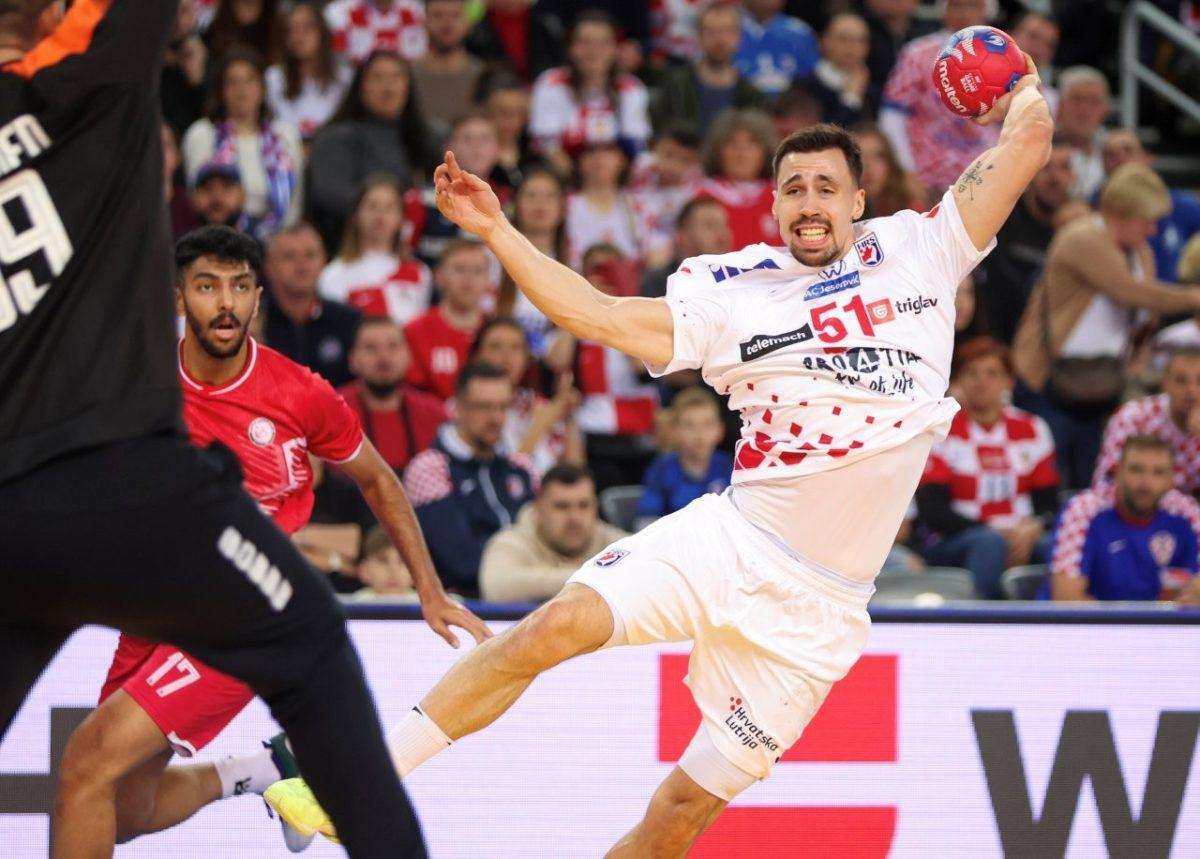 BRILJANTNA IGRA: Hrvatska rukometna reprezentacija pobjedom nad Bahrainom od 36-22 otvorila SP