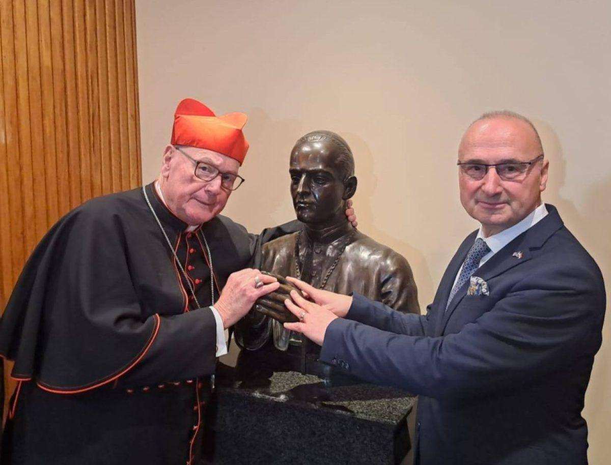 Njujorški nadbiskup kardinal Timothy Dolan i ministar Gordan Grlić Radman / Foto: MVEP