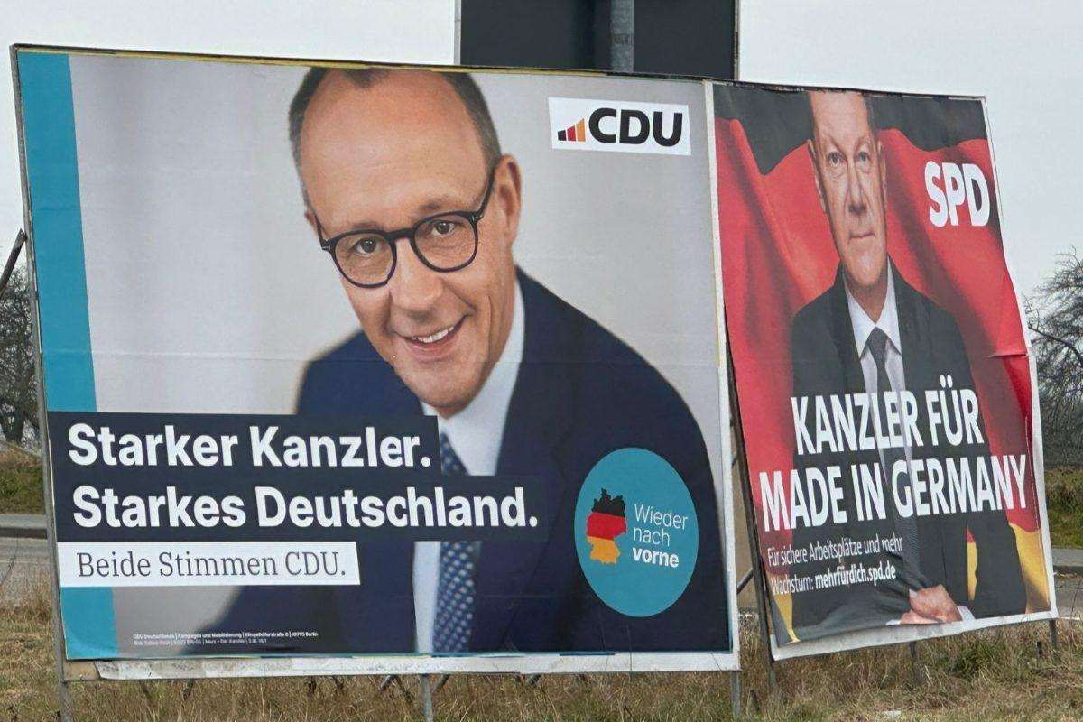 Predizborni plakat CDU-a i SPD-a / Foto: Fenix (SIM)