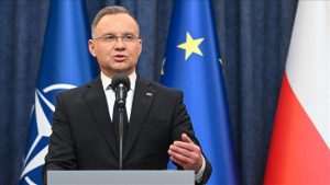POLJACI UPOZORILI AMERIKANCE: "Poljska se suočava s ruskim provokacijama na više razina" Poljski predsjednik Andrzej Duda / Foto: Anadolu