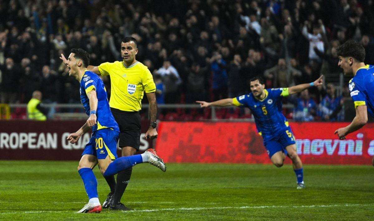 Detalj s utakmice BiH - Cipar / Foto: Anadolu