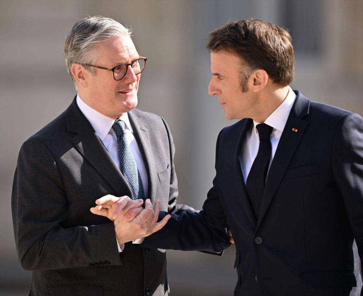 Bitanski premijer Keir Starmer i francuski predsjednik Emmanuel Macron / Foto: Anadolu