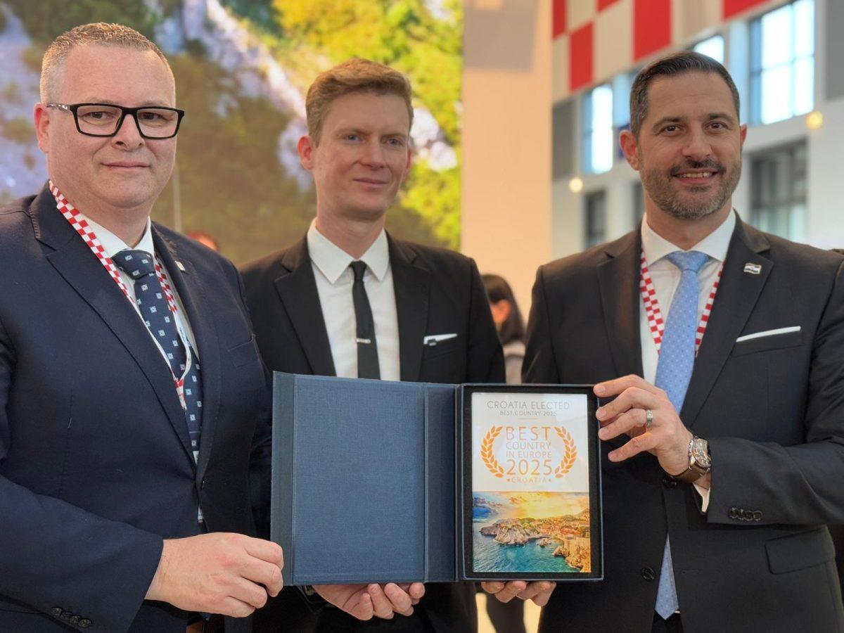 Uručenje priznanja u Berlinu / Foto: HTZ