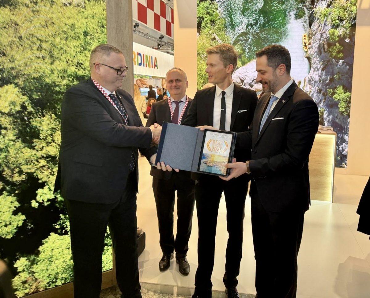 Uručenje priznanja u Berlinu / Foto: HTZ