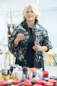 Zagrebačka akademska slikarica Ana Barbić Katičić/ Foto: Fenix (Tomislav Marić/Symbol Croatia)