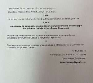 ZAGREB/BEOGRAD: Kontraverzna srbijanska veleposlanica Jelena Milić opozvana iz Zagreba