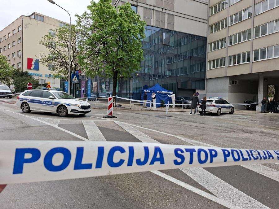 Policajka u unakrsnoj vatri ubila pljačkaša banke u središtu Splita / Foto: Hina