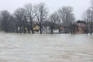 Poplave u Prijedoru/ Foto: Anadolu