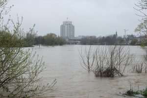 Poplave u Prijedoru/ Foto: Anadolu