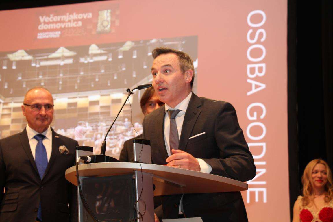 Dobitnik nagrade "Osoba godine" Ivan Repušić/ Foto: Fenix