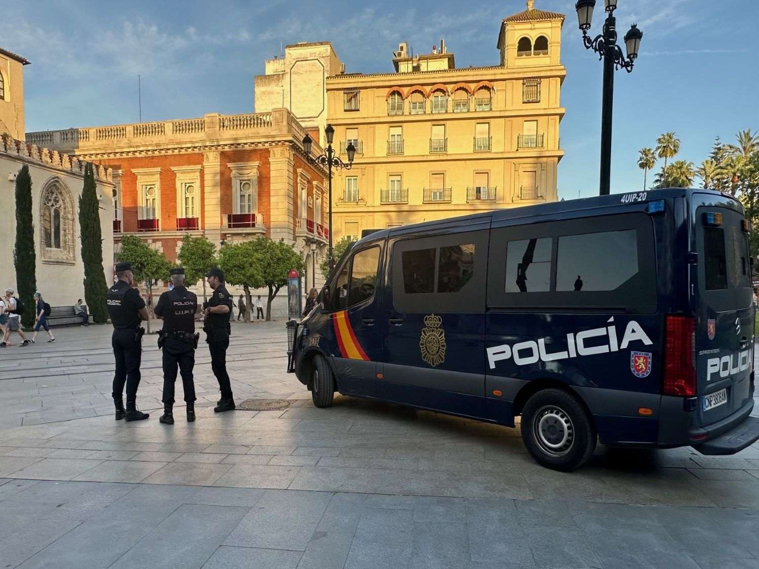 Španjolska policija u Sevilli / Foto: Fenix (SIM)