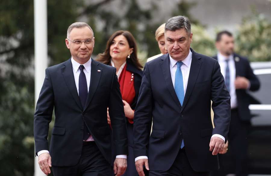 Andrzej Duda i Zoran Milanović / Foto: Hina