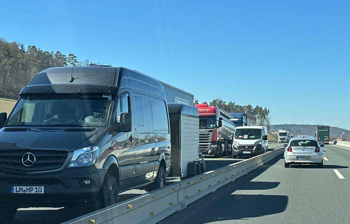 Gužva na autocesti u jednom smjeru / Foto: Fenix (SIM)