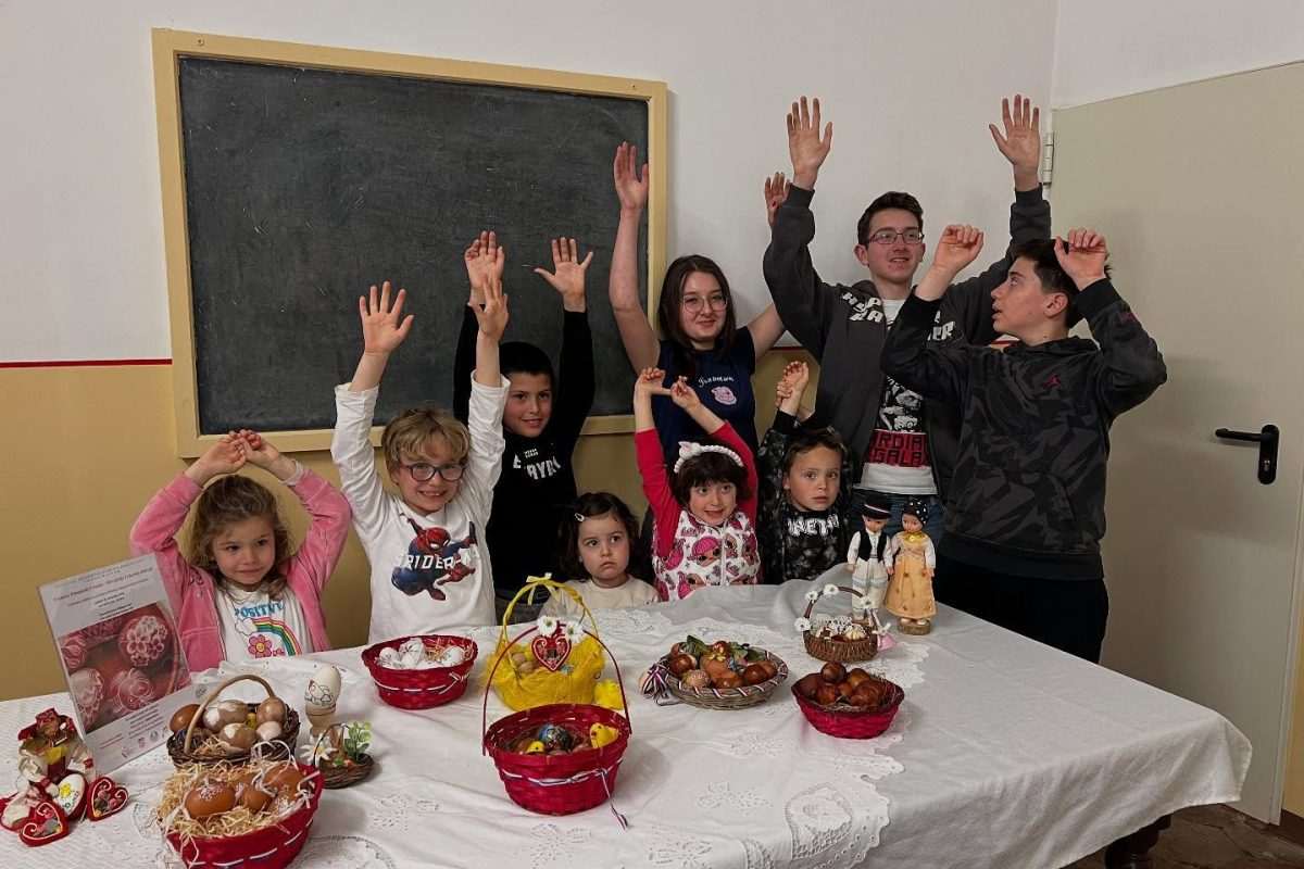 Djeca na radionici koju je organizirao Hrvatsko-talijanski mozaik Rim / Foto: MIC