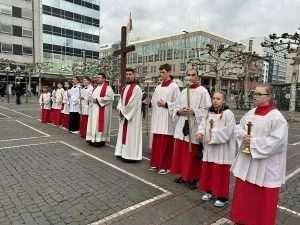Velika procesija Križnog puta na Veliki petak u Frankfurtu / Foto: Fenix (Mato Župarić)