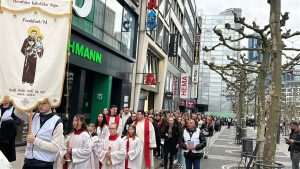 Velika procesija Križnog puta na Veliki petak u Frankfurtu / Foto: Fenix (Mato Župarić)