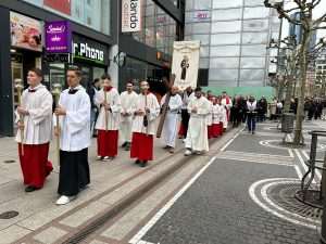 Velika procesija Križnog puta na Veliki petak u Frankfurtu / Foto: Fenix (Mato Župarić)