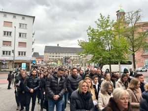 Velika procesija Križnog puta na Veliki petak u Frankfurtu / Foto: Fenix (Mato Župarić)