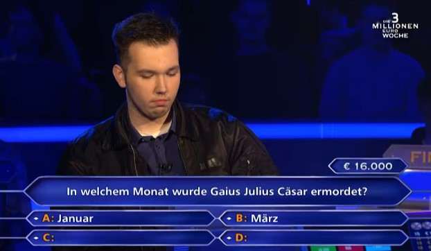Arman Hodžić u emisiji "Tko želi biti milijunaš?"/ Foto: Preslik/ Instagram/ RTL