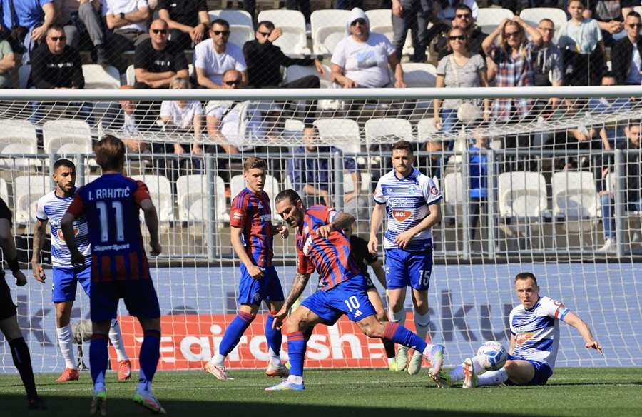 Detalj s utakmice Osijek-Hajduk / Foto: Hina