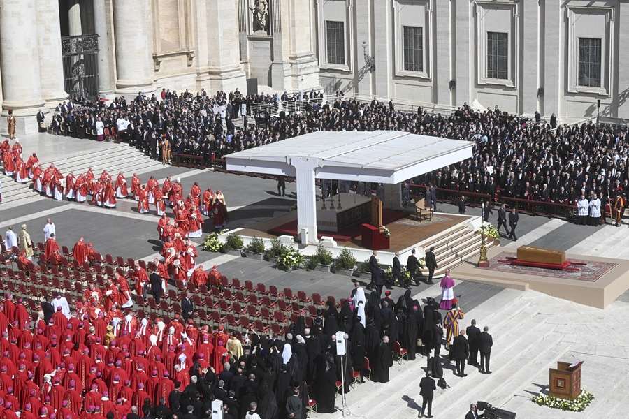 Posljednji ispraćaj pape Franje / Foto: Anadolu