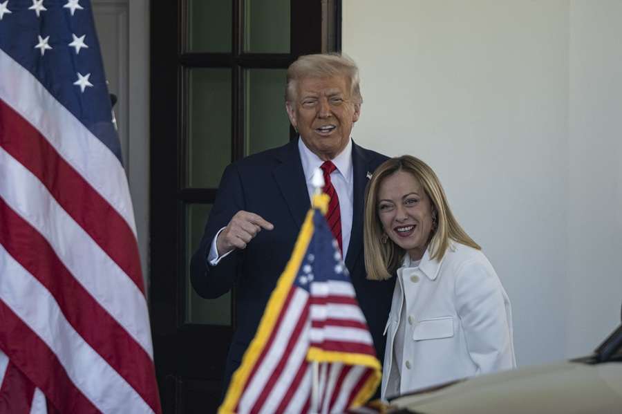 Donald Trump i Giorgia Meloni / Foto: Anadolu