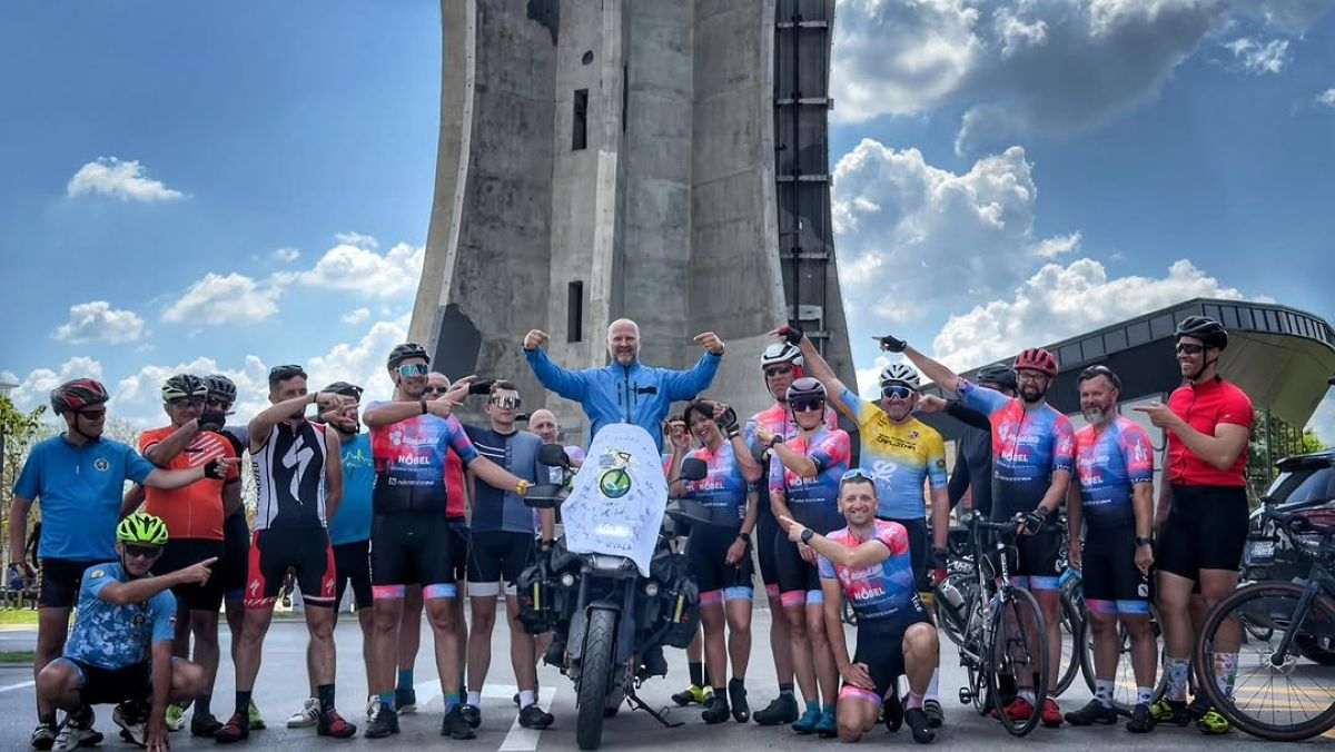 Biciklisti Karavane prijateljstva Mostar - Vukovar / Foto: Preslik HercegovinaBike