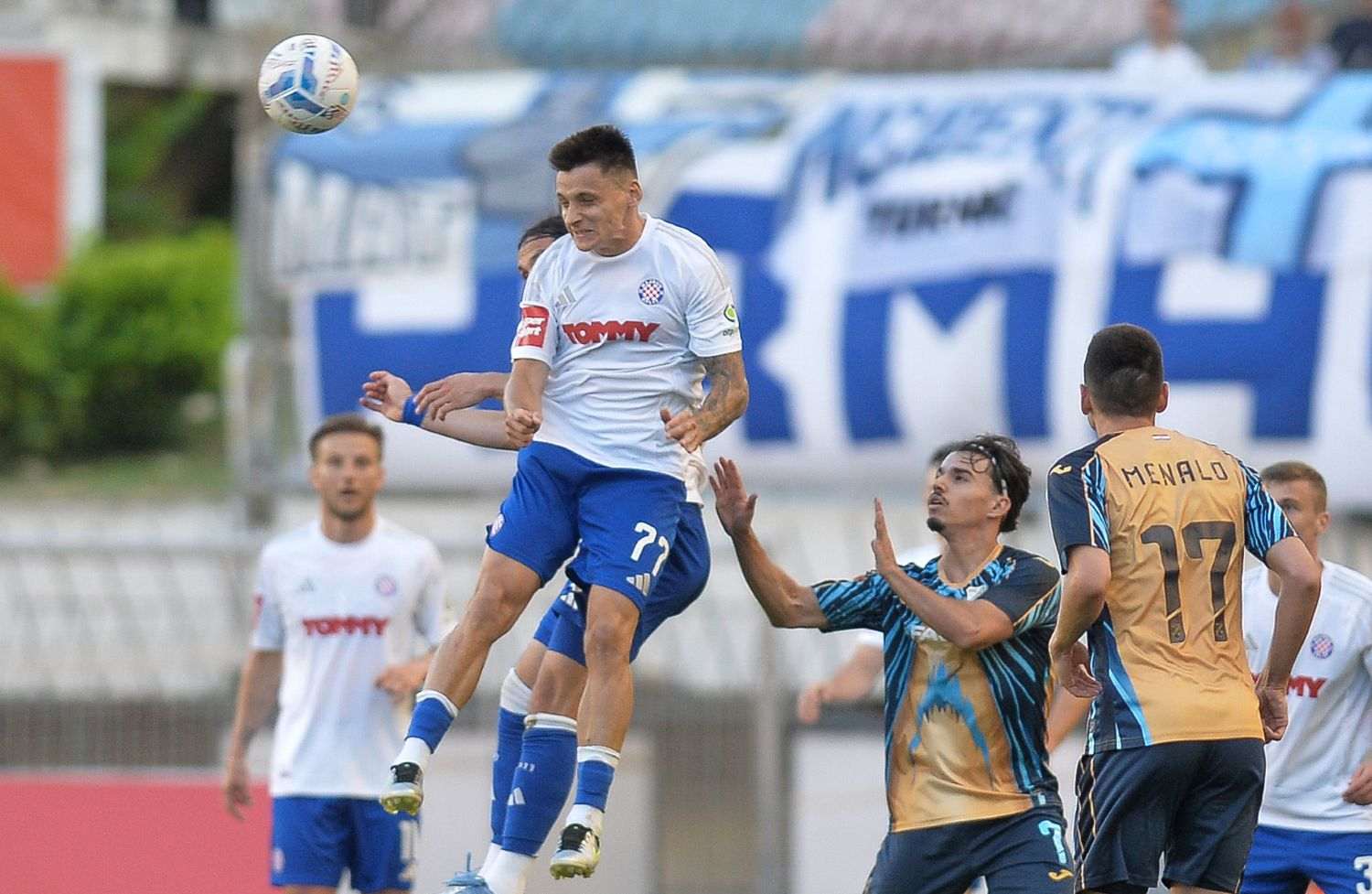 Detalj s utakmice Hajduk - Rijeka / Foto: Hina