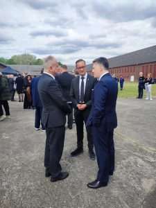 NEUENGAMME 80 GODINA POSLIJE: Hrvatska imenovana na novom spomeniku žrtvama nacističkog logora Obilježena 80. obljetnica oslobođenja koncentracijskog logora / Foto: KZ Neuengamme