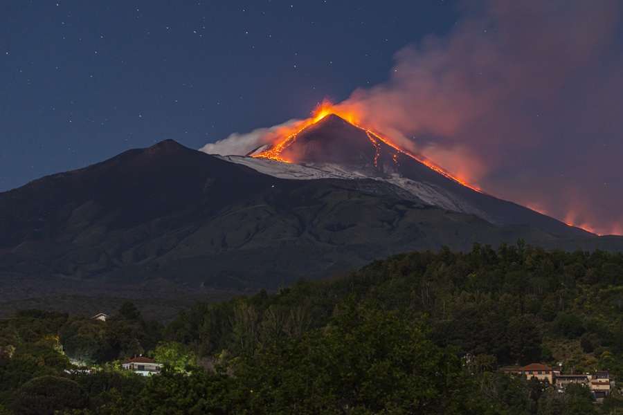 Vulkan Etna / Foto: Anadolu