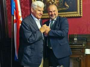 Veleposlanik Glunčić i Brogyanyi