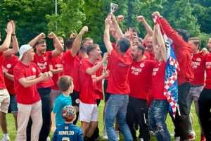 Slavlje igrača druge momčadi Croatije München / Foto: Fenix (SIM)