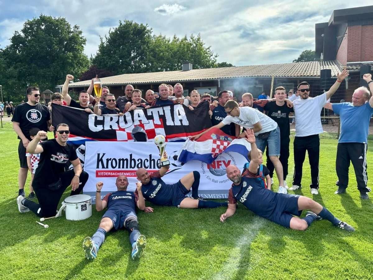 SV Croatia Hannover ponijela titulu najboljeg Ü40 sastava u Niedersachsenu / Foto: Fenix (Kristian Vladić)