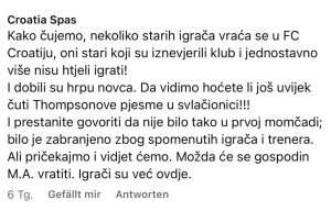 POTVRĐENA NAGAĐANJA: Srpski trener Michael Aničić ponovno postavljen za trenera Croatije Frankfurt