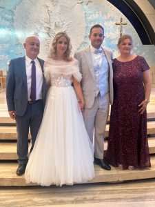 Mladenci sa Petrom i Tonkom Budimir / Foto: Fenix (SIM)