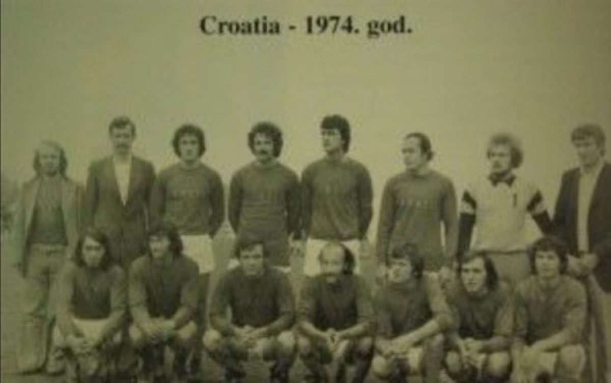Momčad Croatije Mainz 1974 godine / Foto: Fenix (arhiv Croatije Mainz)